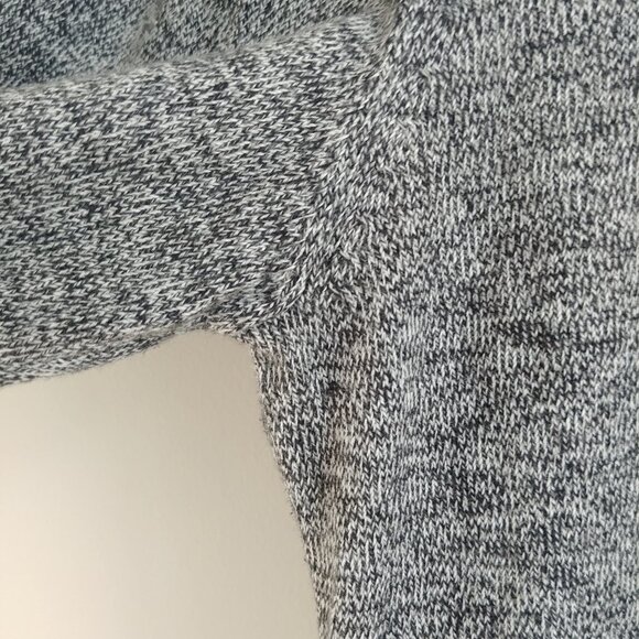 Vintage Liz Claiborne Hong Kong 100% cotton salt and pepper sweater Medium - Picture 4 of 13